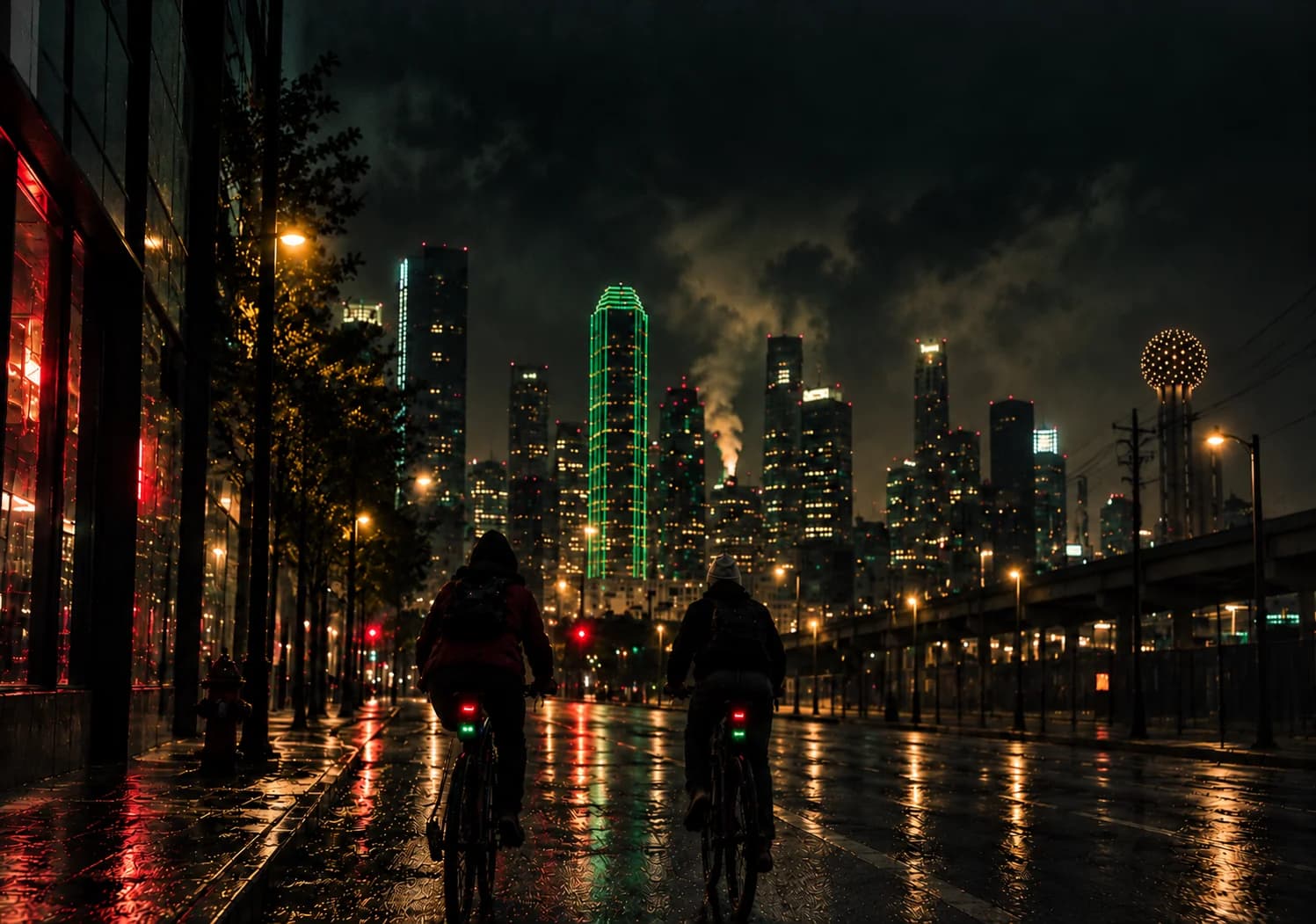 Dara riders using connected cycling products